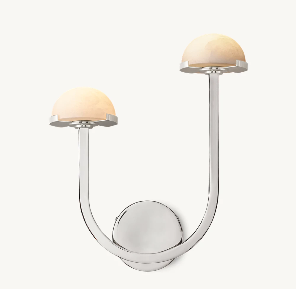 PEDRA DOUBLE SCONCE - LEFT - Image 2