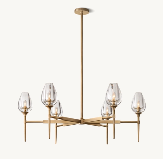 TULIP ROUND CHANDELIER 42