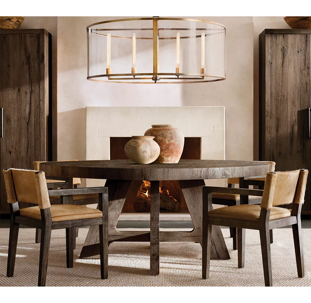 BECKMAN ROUND CHANDELIER 55
