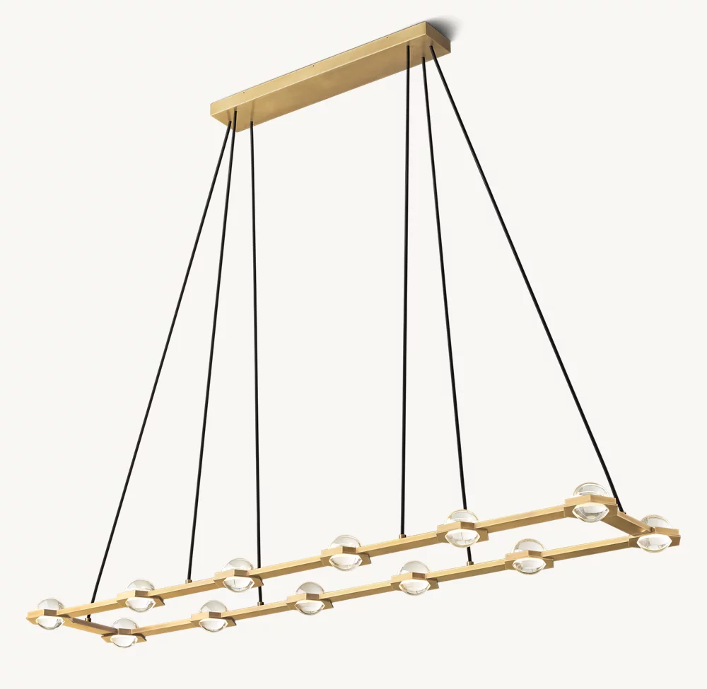 ÉCLATANT RECTANGULAR CHANDELIER 72