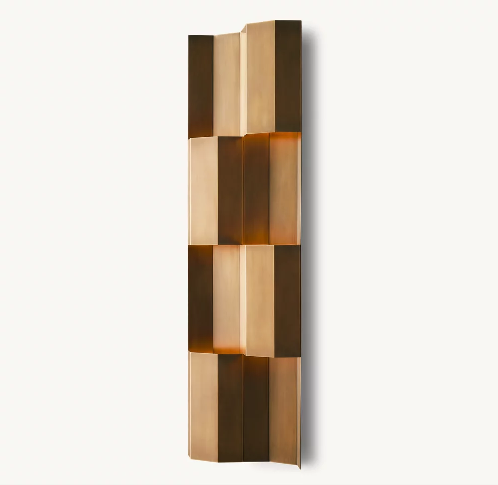 MODERNIST GRID SCONCE - Image 1