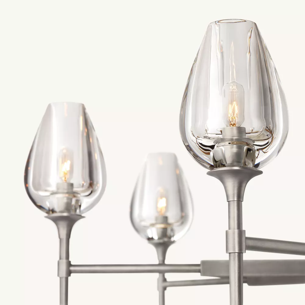 TULIP ROUND CHANDELIER 42
