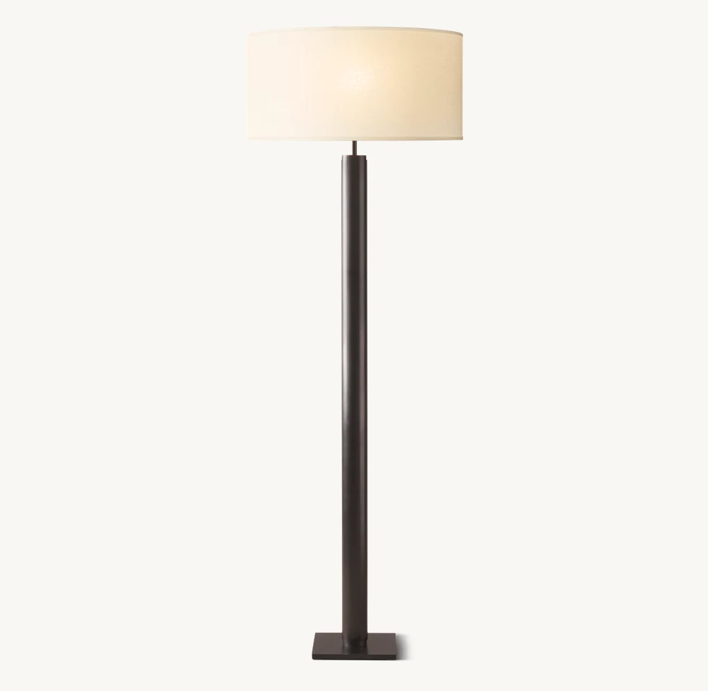 CYLINDRICAL COLUMN FLOOR LAMP - Image 1