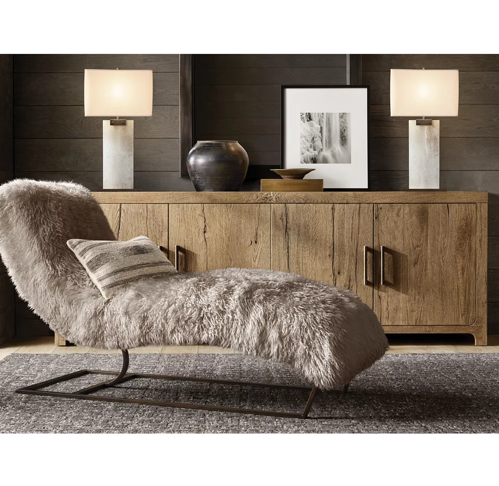 RECTANGULAR COLUMN ALABASTER TABLE LAMP - Image 5