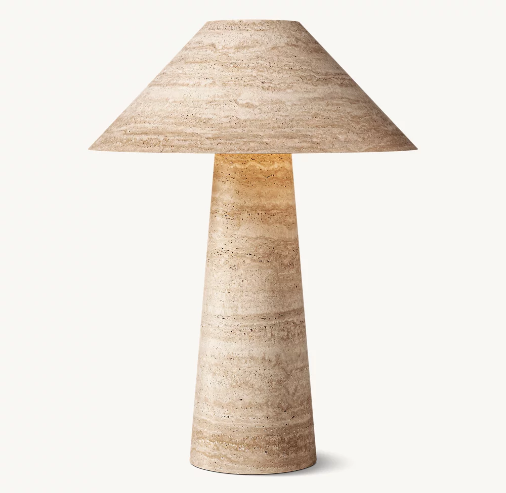 MYCENA STONE TABLE LAMP - Image 1