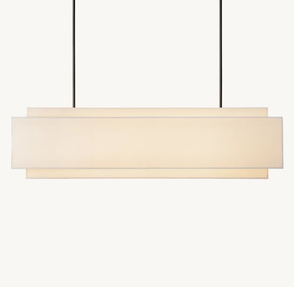 ÉCHELON RECTANGULAR CHANDELIER 63