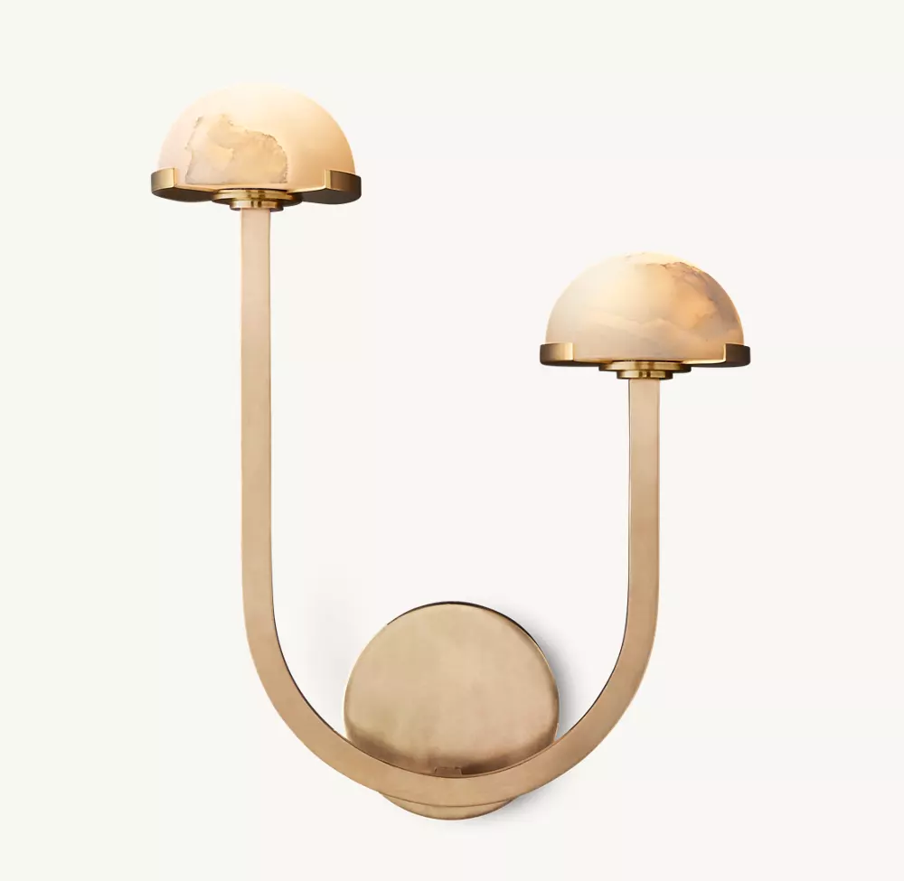 PEDRA DOUBLE SCONCE - RIGHT - Image 2