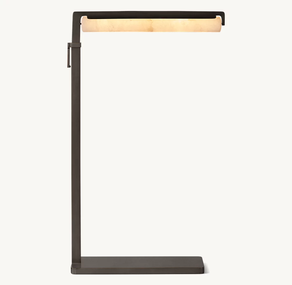 Audubon Alabaster Task Floor Lamp - Image 2