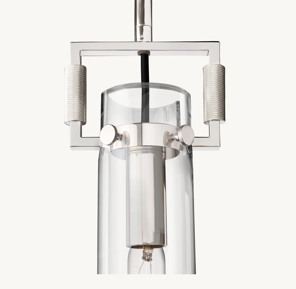 MACHINIST GLASS CYLINDER PENDANT - Image 6