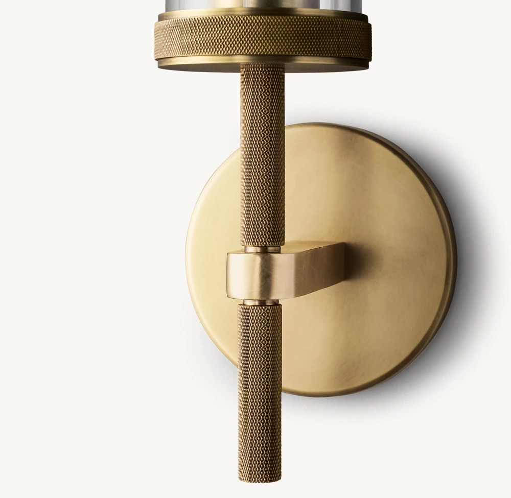 LAMBETH KNURLED SCONCE - Image 1