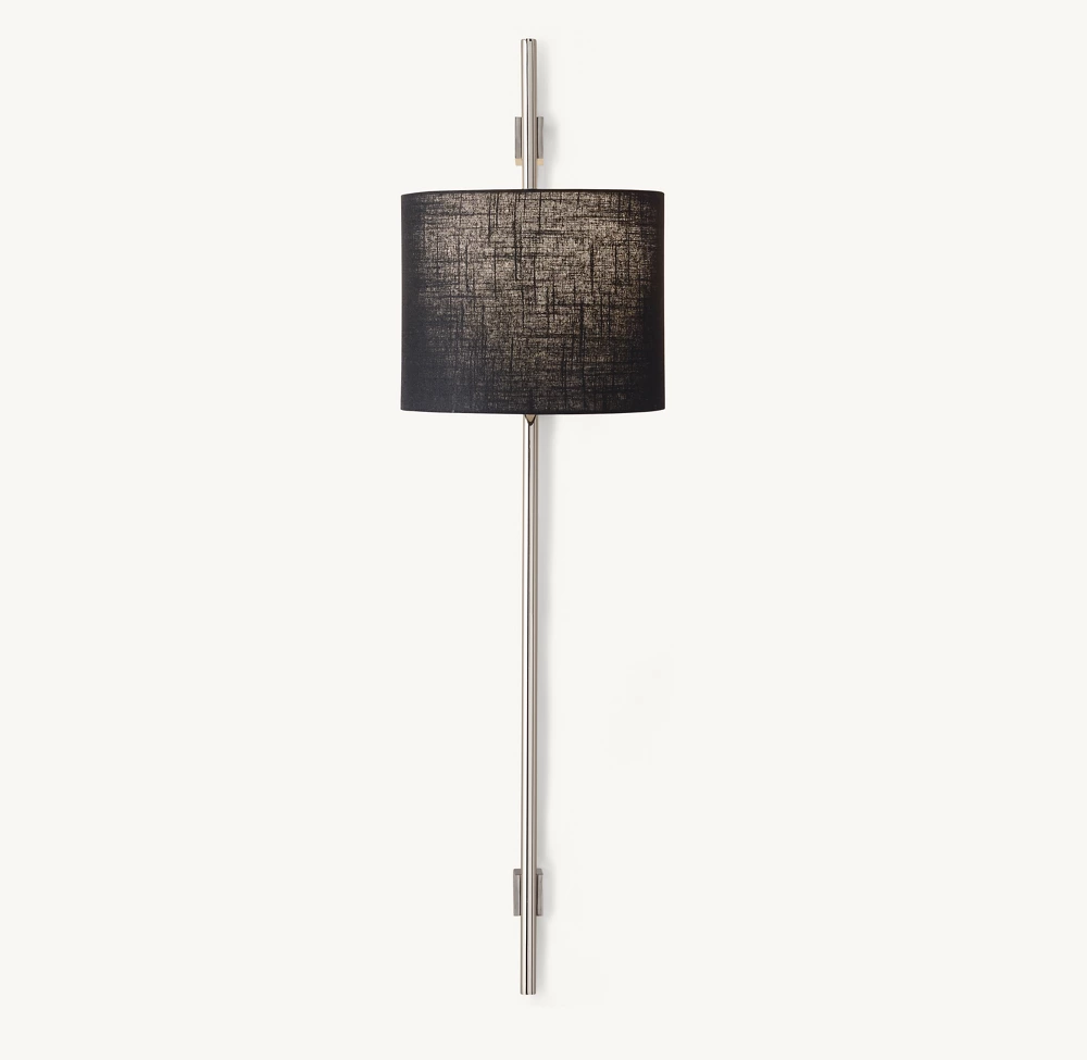 VELA ROUND BAR SCONCE - ROUND SHADE - Image 2
