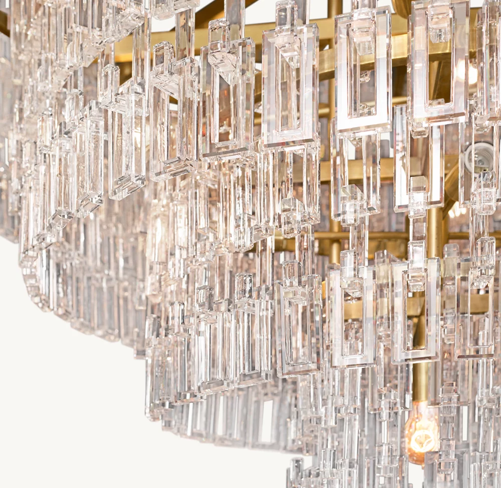 MARIGNAN TIERED ROUND CHANDELIER 48