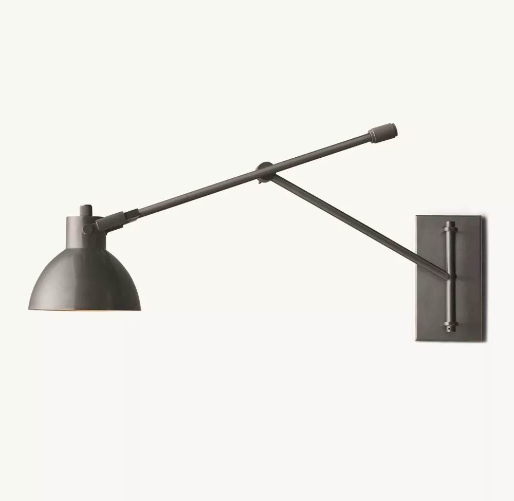 MACHINIST SWING-ARM TASK SCONCE - Image 3