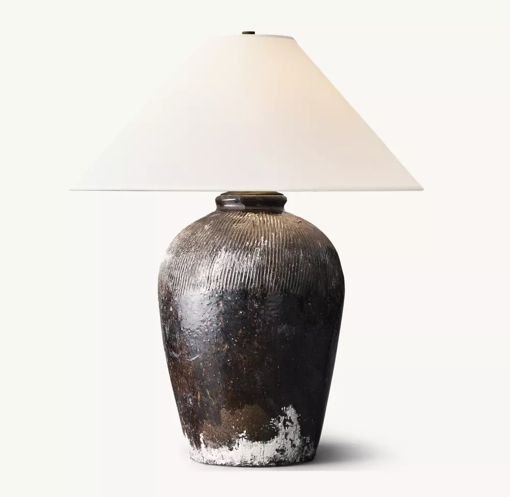 RICE WINE VESSEL TABLE LAMP - Image 1