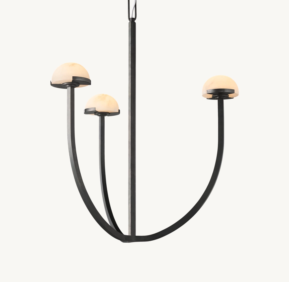 PEDRA ROUND CHANDELIER 24