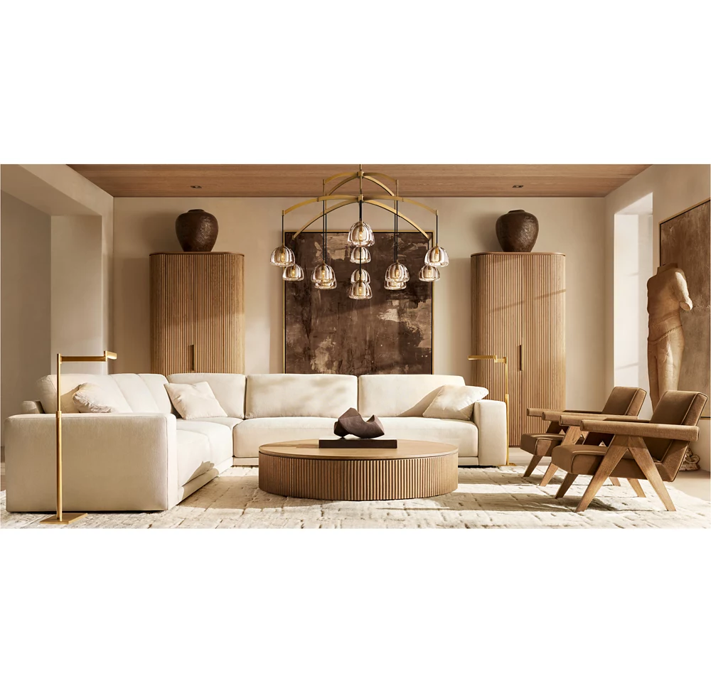 HEMISPHERE ROUND CHANDELIER 48