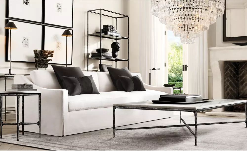MARIGNAN TIERED ROUND CHANDELIER 48