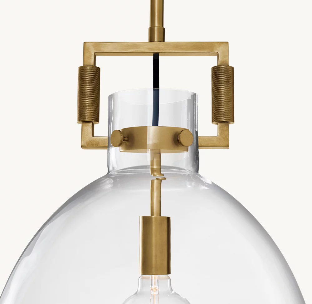 MACHINIST GLASS CLOCHE PENDANT - Image 6