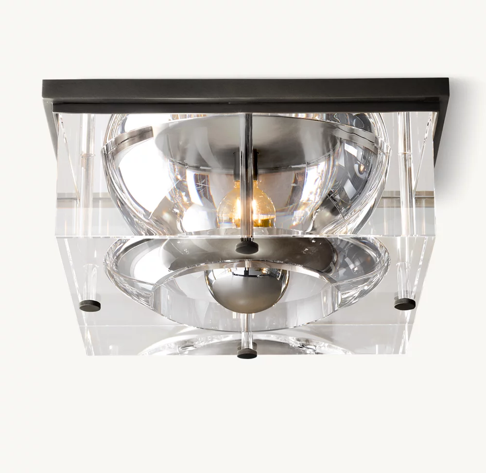 SAVILE SQUARE FLUSHMOUNT - Image 3
