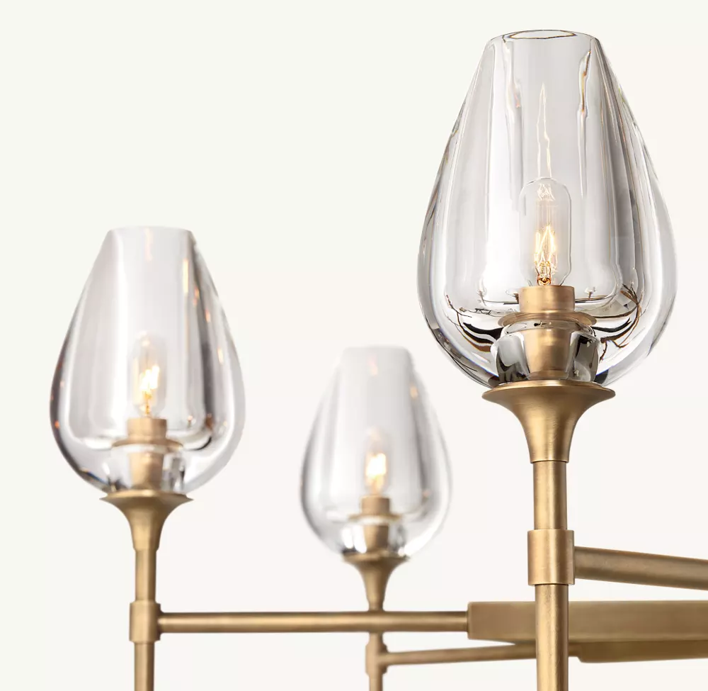 TULIP ROUND CHANDELIER 54