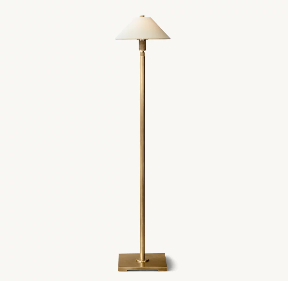UTILITAIRE LINEN SHADE FLOOR LAMP - Image 2