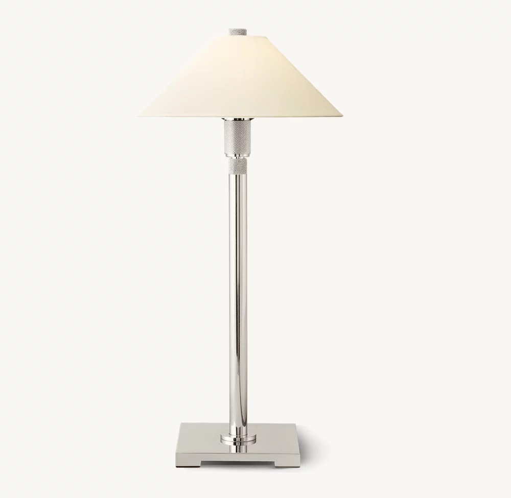UTILITAIRE LINEN SHADE TABLE LAMP - Image 3