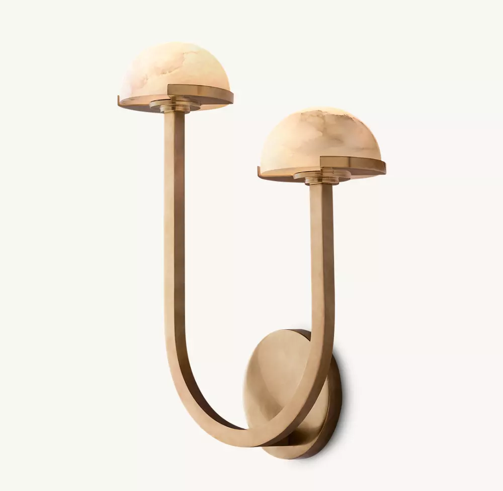 PEDRA DOUBLE SCONCE - RIGHT - Image 1