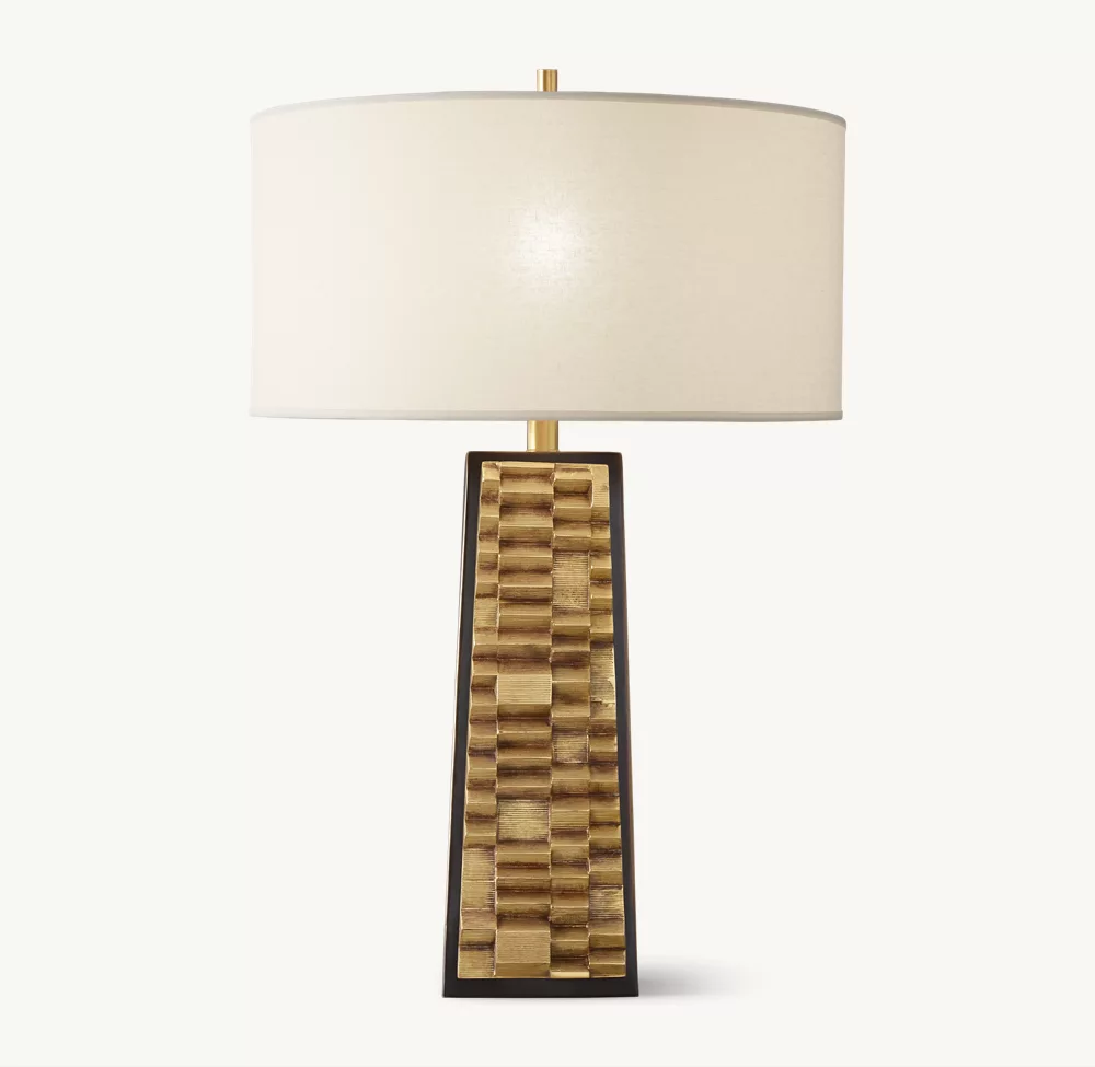 BRUTALIST CONSTRUCTIVIST TABLE LAMP - Image 1