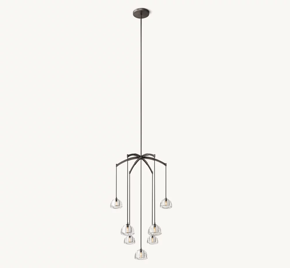 HEMISPHERE ROUND CHANDELIER 36