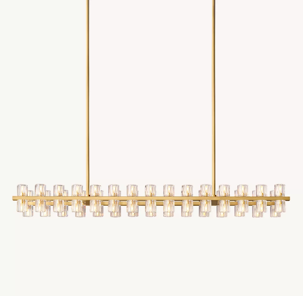 ARCACHON LED RECTANGULAR CHANDELIER 54