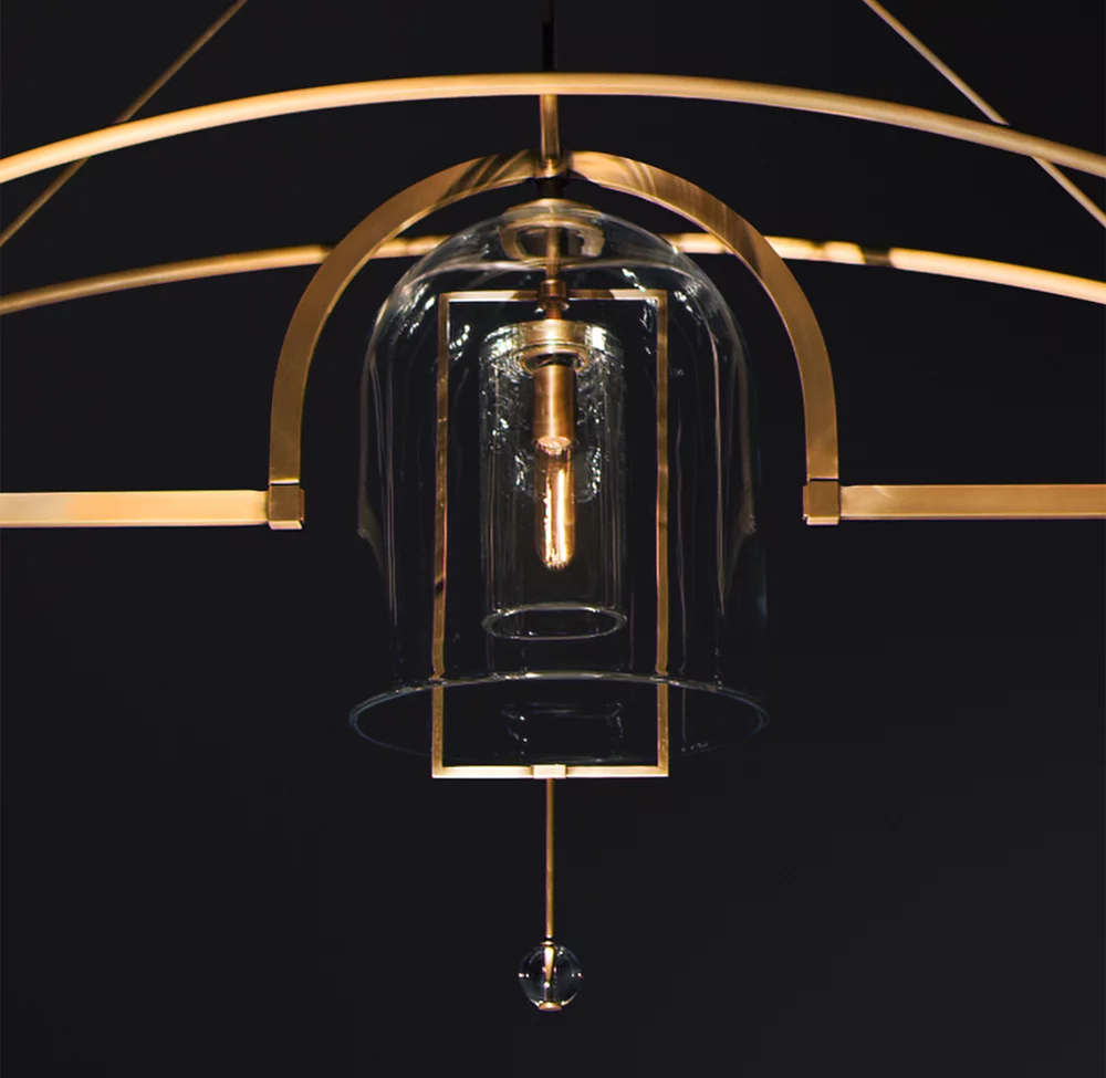 FULCRUM GRAND LINEAR CHANDELIER 85