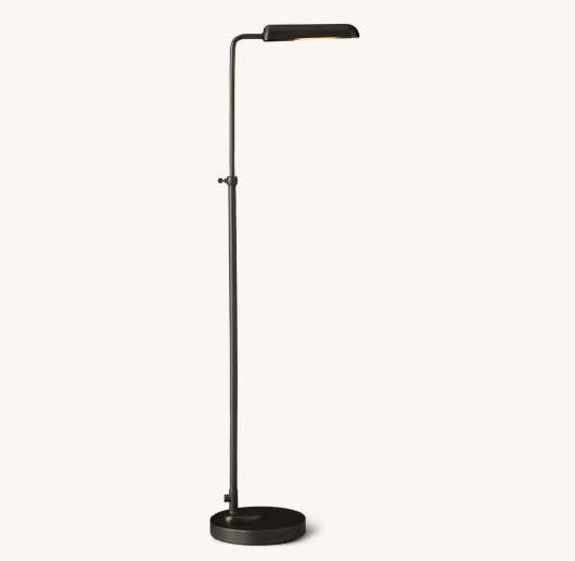 1930S PARISIAN TASK FLOOR LAMP