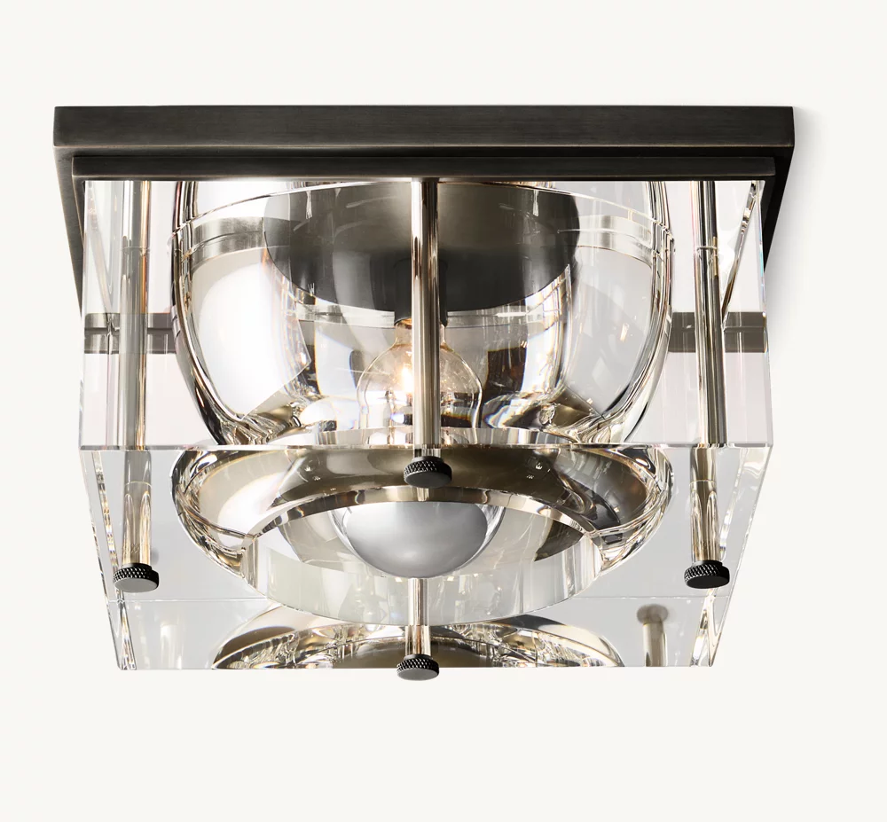 SAVILE SQUARE FLUSHMOUNT - Image 2