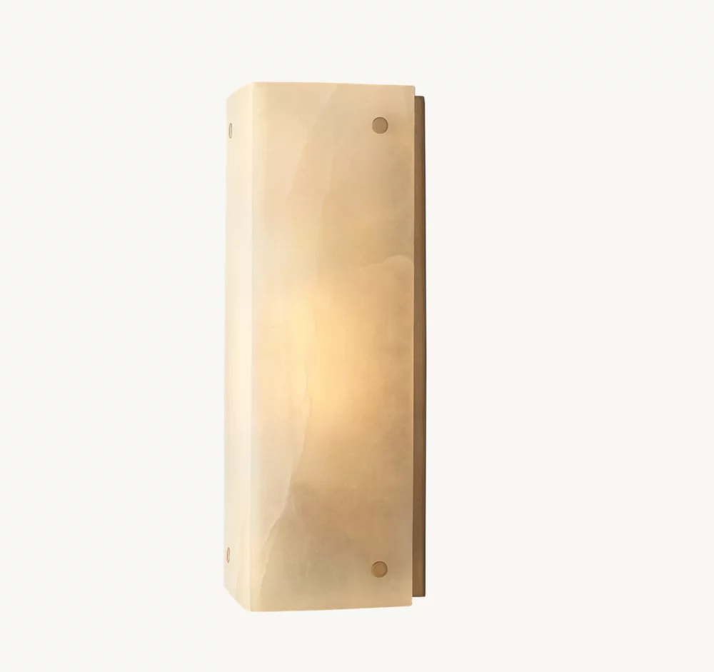 REYNARD ALABASTER SCONCE - Image 1