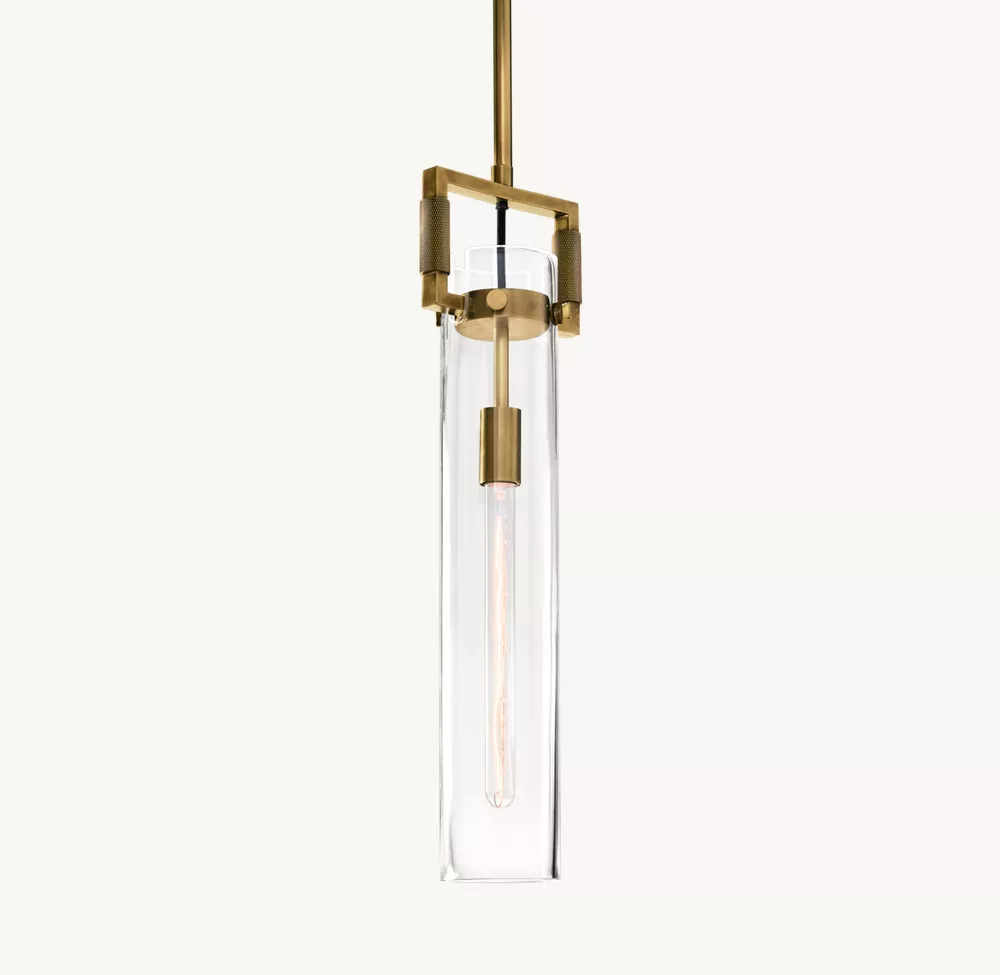 MACHINIST GLASS CYLINDER PENDANT - Image 8