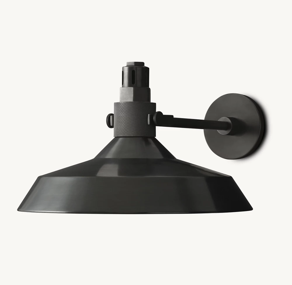 CONDORCET METAL SHADE SCONCE - Image 1