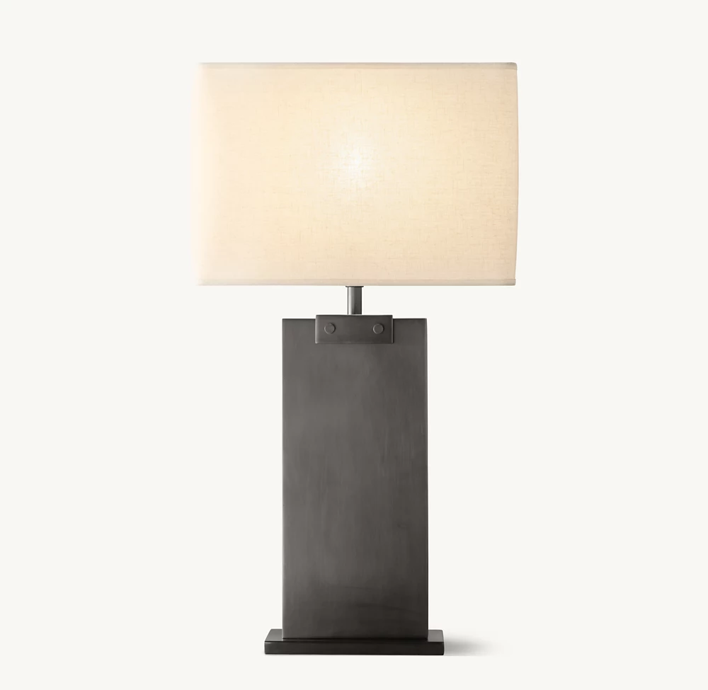 RECTANGULAR COLUMN TABLE LAMP - Image 1