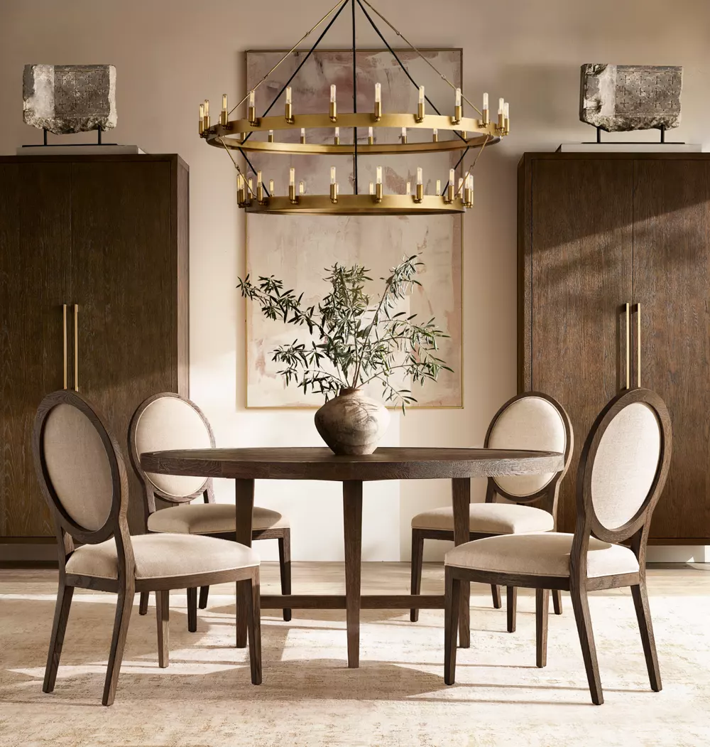 CAMINO VINTAGE FILAMENT TWO-TIER CHANDELIER 50