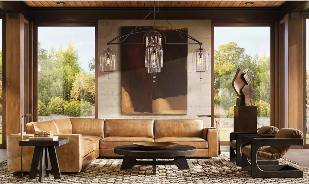 FULCRUM ROUND GRAND CHANDELIER 85