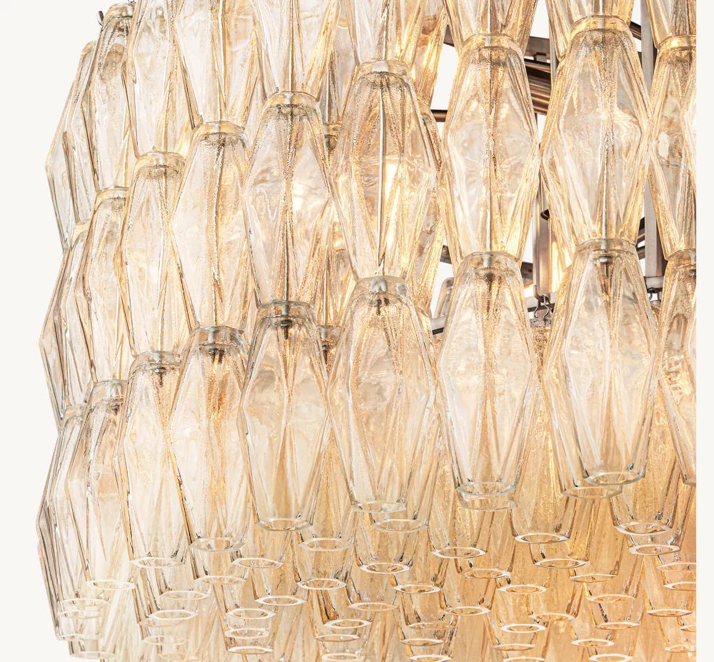 CHIARA CLEAR GLASS ROUND CHANDELIER 47
