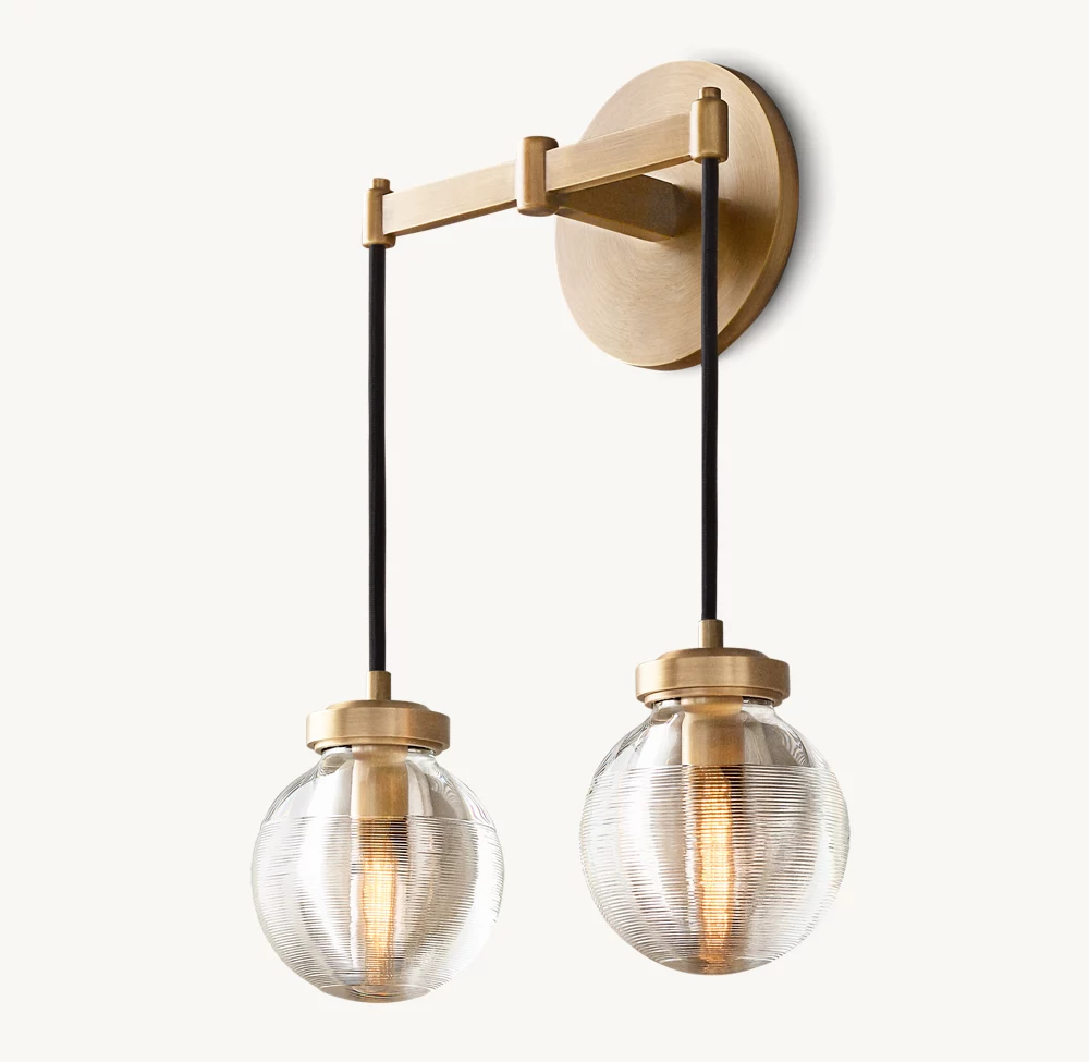 PEARL DOUBLE SCONCE - Image 1