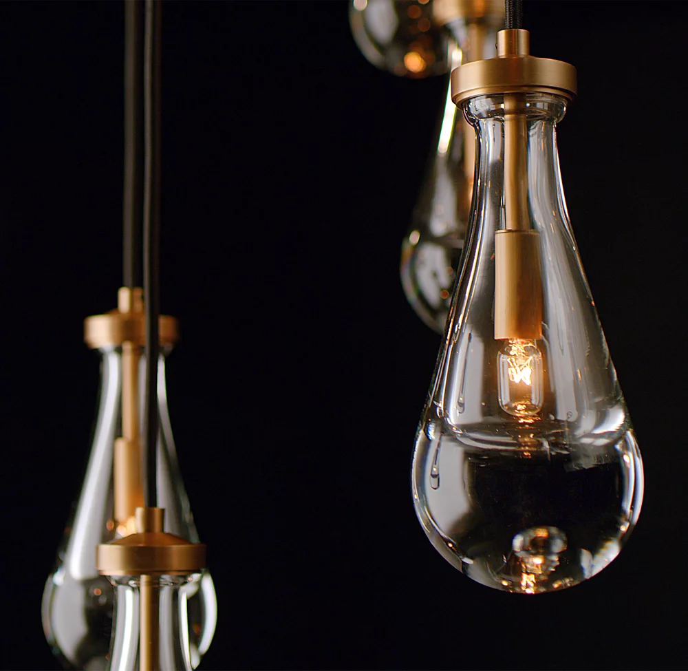RAIN ROUND CHANDELIER 18