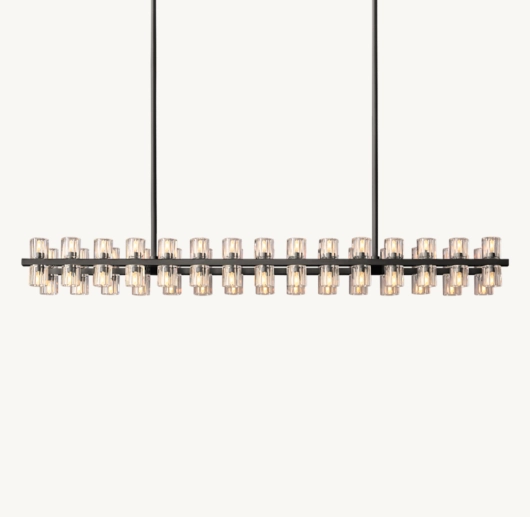 ARCACHON LED RECTANGULAR CHANDELIER 54