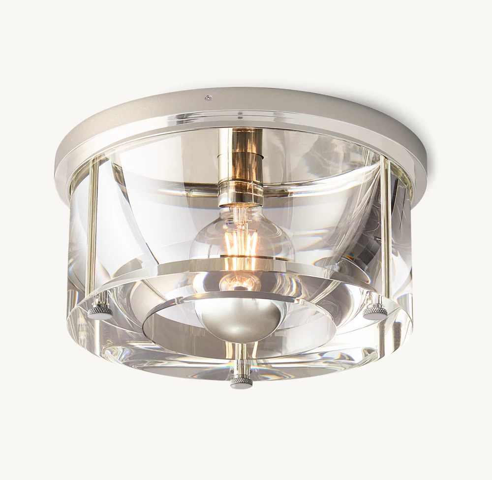 SAVILE ROUND FLUSHMOUNT - Image 2