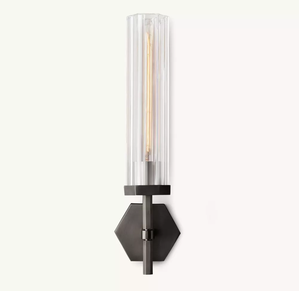 LAMBETH HEXAGONAL GRAND SCONCE - Image 2