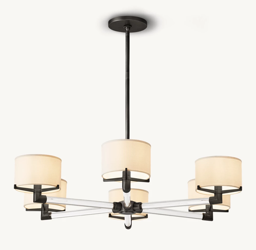 TRUMAN ROUND CHANDELIER 36