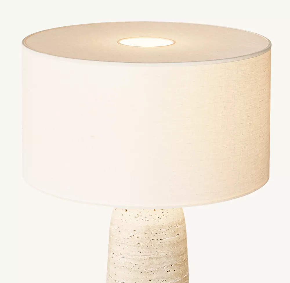 SAREZZO STONE TAPERED TABLE LAMP - Image 2