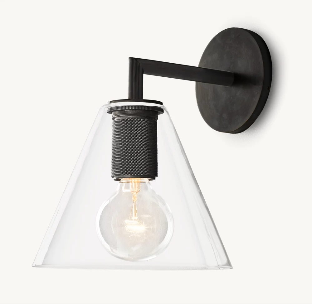 UTILITAIRE FUNNEL SHADE SCONCE - Image 1