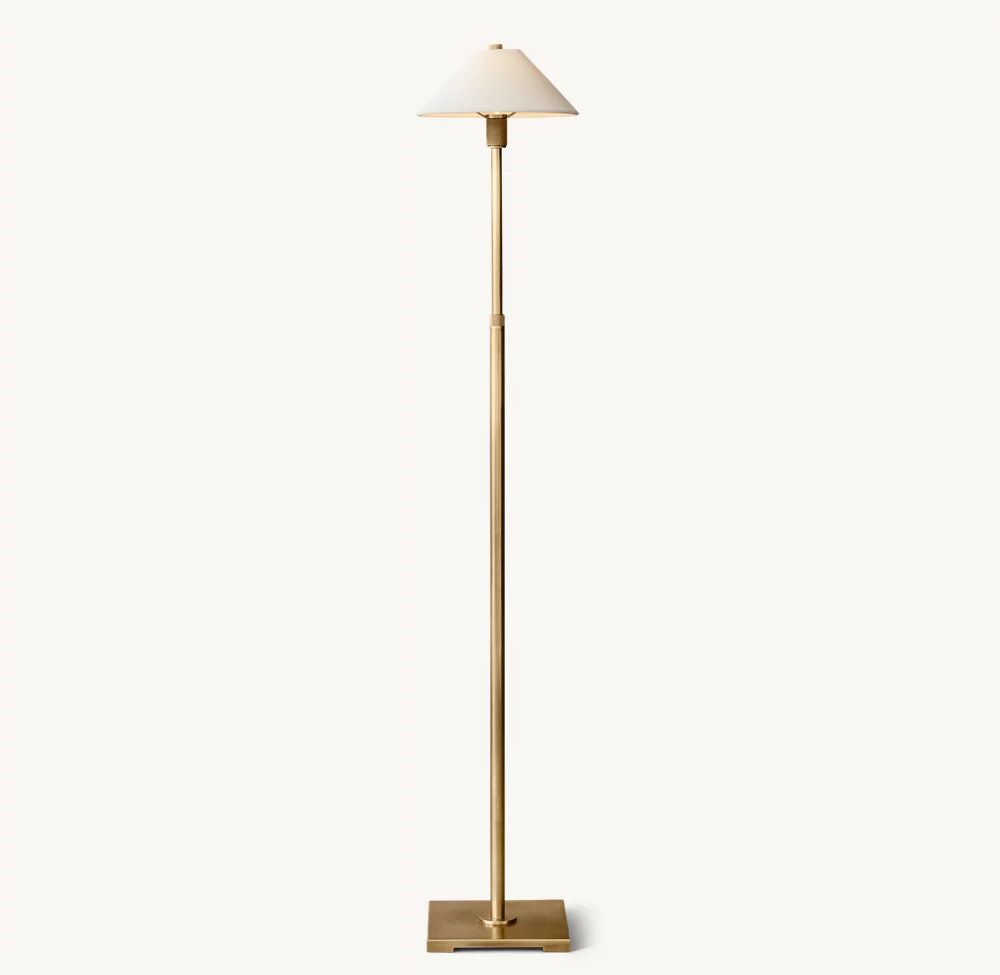UTILITAIRE LINEN SHADE FLOOR LAMP - Image 1