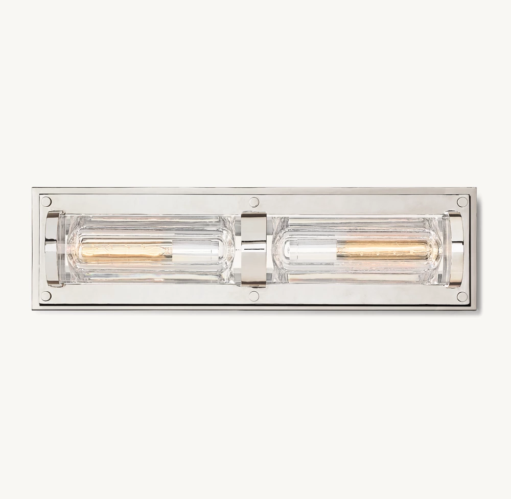 SAVILE ROUND LINEAR SCONCE - Image 1